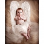 Baby photography glasgow angel baby